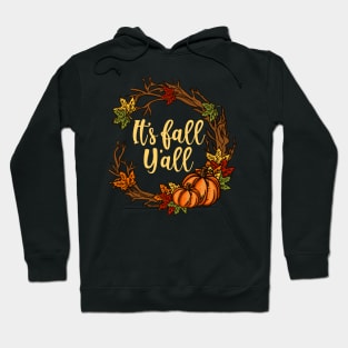 It's Fall Y'all - Happy Pumpkin Deco Gift Hoodie